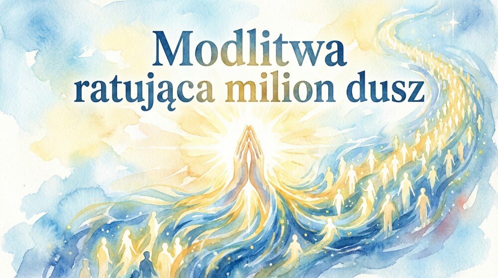 Modlitwa ratująca milion dusz