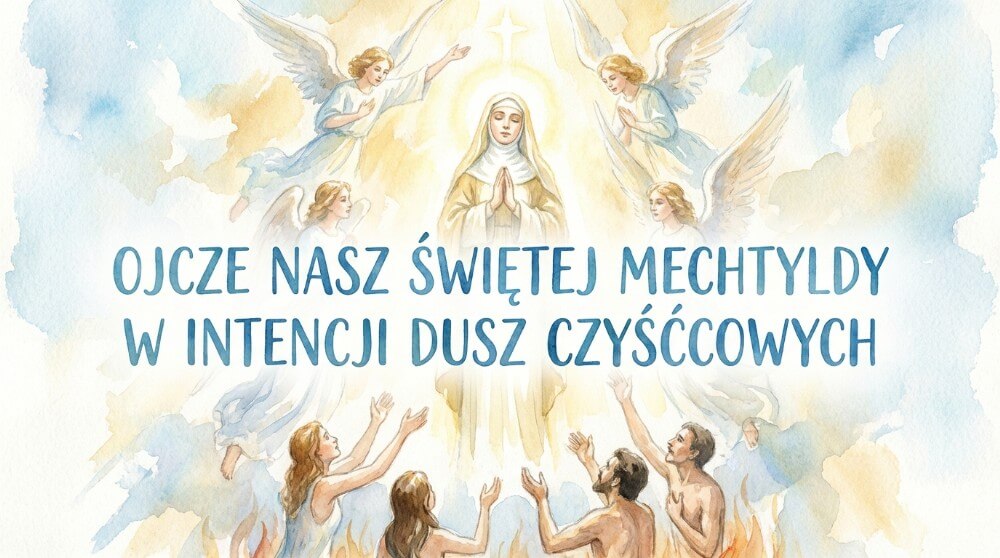 Ojcze Nasz św. Mechtyldy w intencji dusz czyśćcowych 